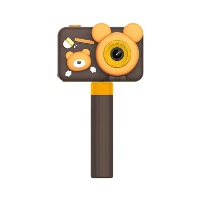 Porodo digital camera for kids with tripod - Brown